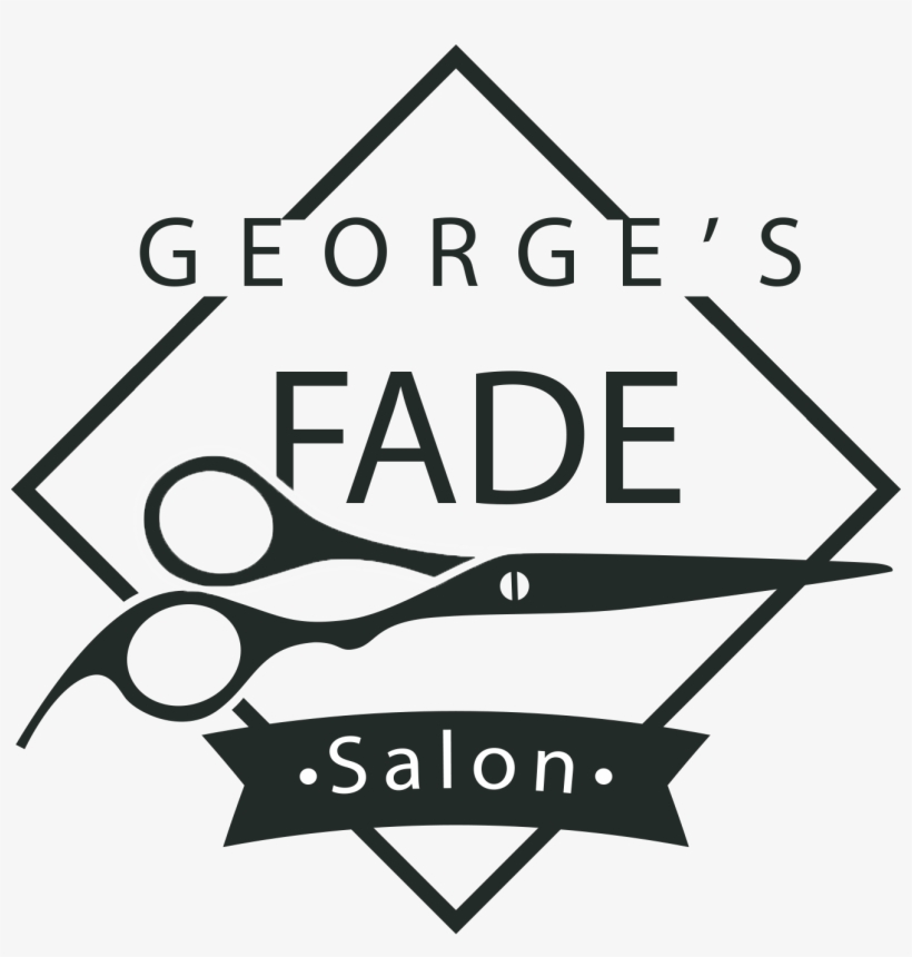 George's Fade Salons - Barber Logo For Salon, transparent png download