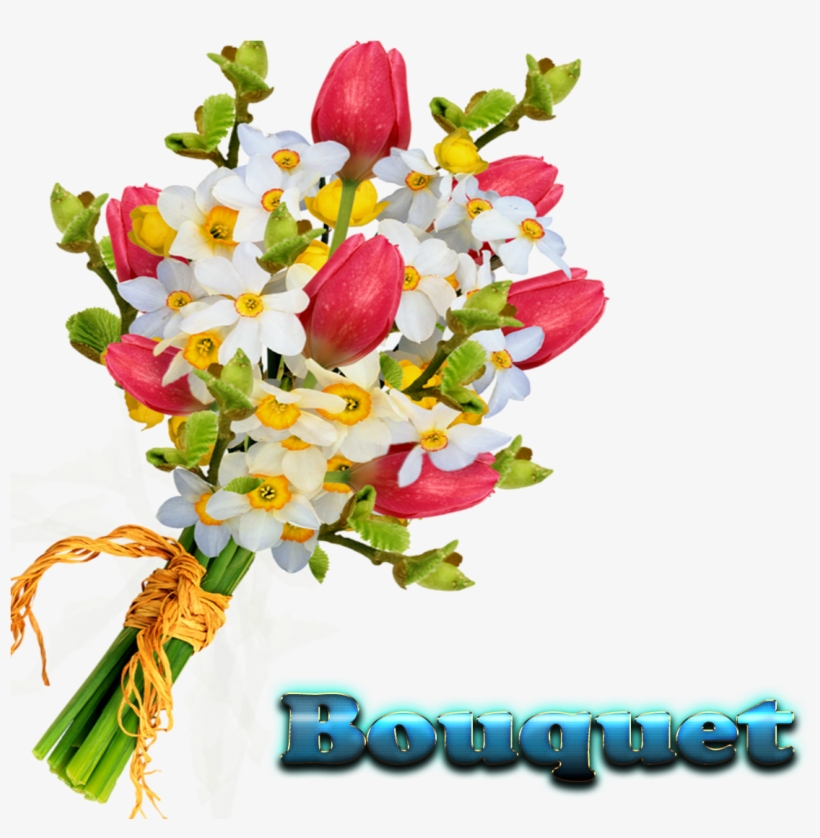 Bouquet Of Flowers Free Download Png - Букет Цветов Пнг, transparent png download