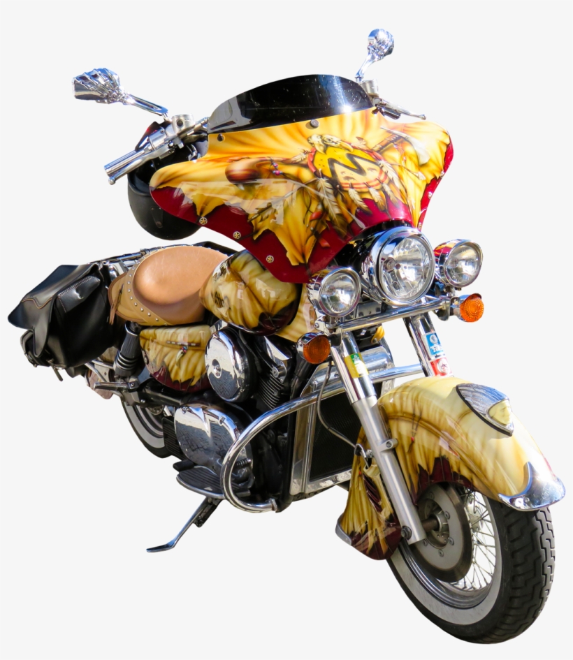 Motorcycle Png Image - Motorcycle, transparent png download