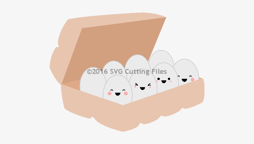 Pp Kawaiieggcarton Png Carton - Kawaii Egg Carton, transparent png download