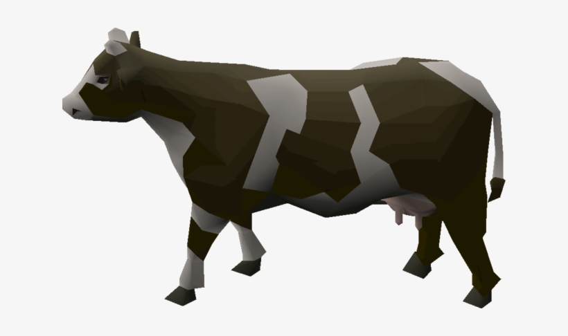 File - Cow - Runescape Cow Png, transparent png download