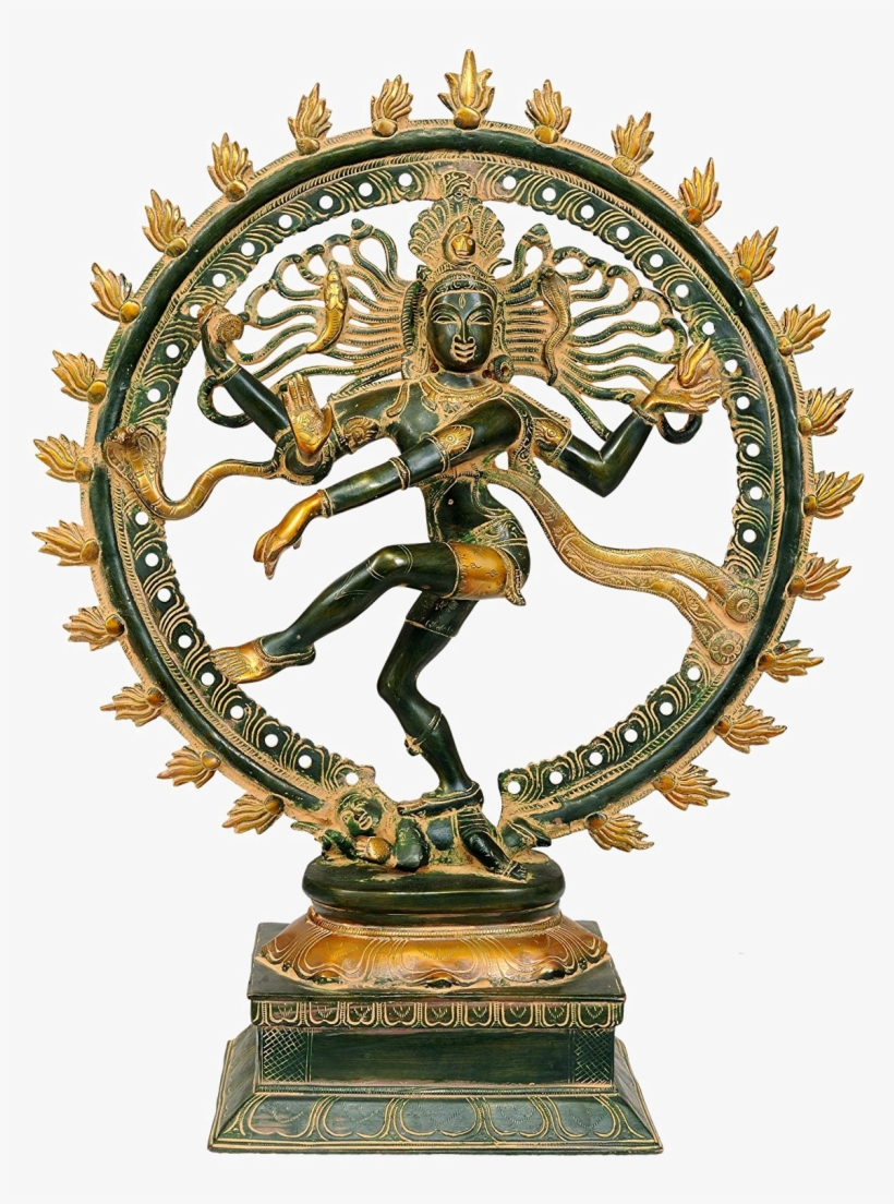 Nataraja Png Pic - Shiva As Nataraja - Brass Statue, transparent png download