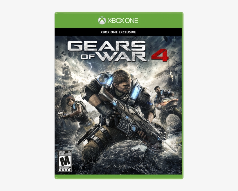 Xbox One Game Png - Microsoft Xbox One Gears Of War 4, transparent png download