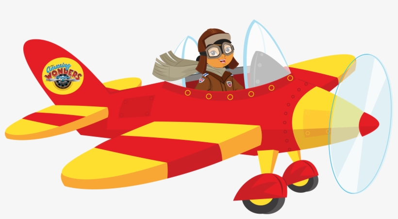 Images For Airplane Clip Art Clipartwiz - Amelia Earhart Plane Clipart, transparent png download