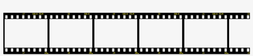 Download Filmstrip Png Transparent Image 144 - Film Strip Template Png, transparent png download