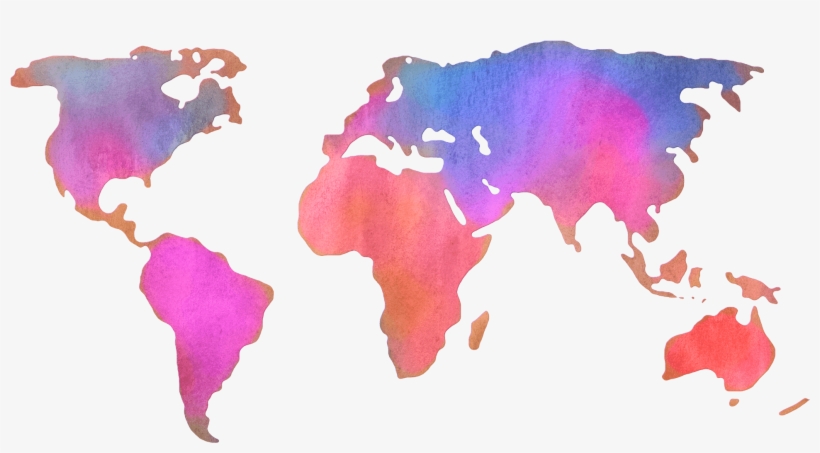 Tours - World Map, transparent png download