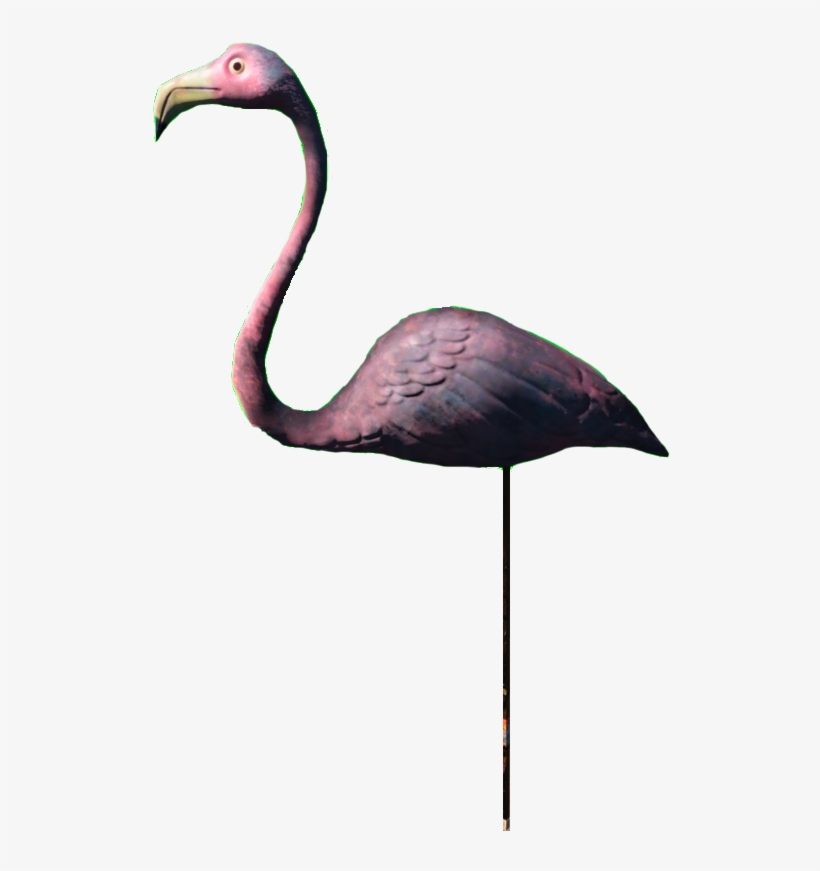 Fo4 Lawn Flamingo - Lawn Flamingo Transparent, transparent png download
