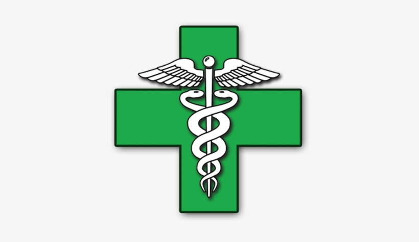Upper Peninsula, Michigan Medical Marijuana Caregivers - Medical Marijuana Logo Cross, transparent png download