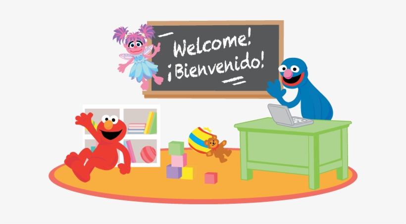 Explore Grover's Story Circle - Sesame Street School Clipart, transparent png download