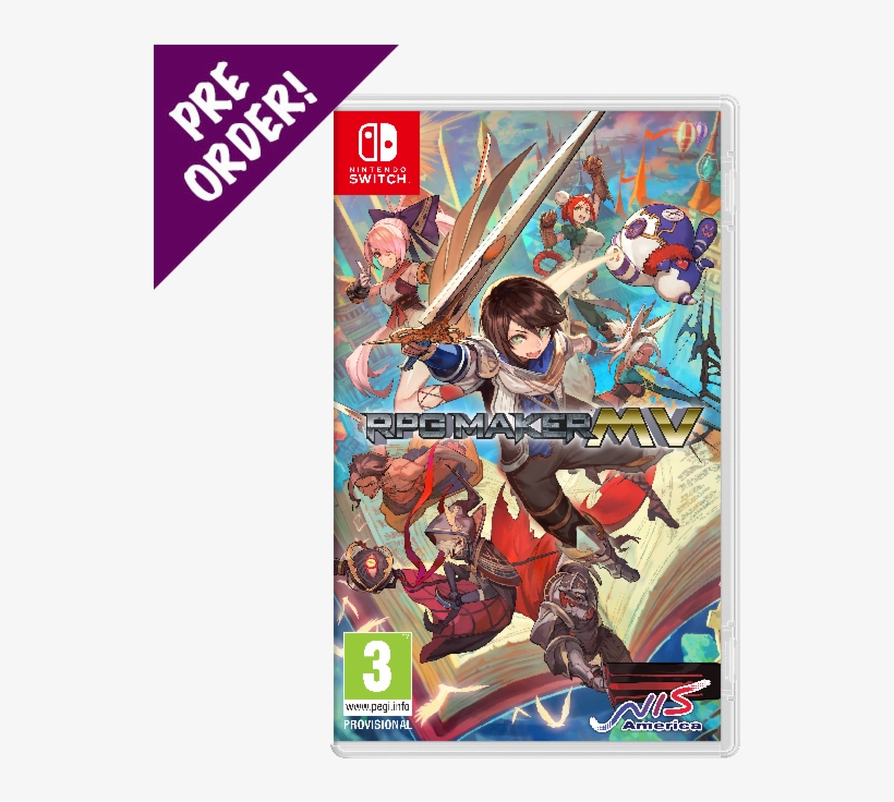 Rpg Maker Mv - Rpg Maker Mv Nintendo Switch, transparent png download