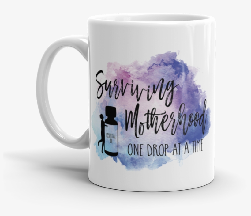 Surviving Motherhood Mug - Design, transparent png download