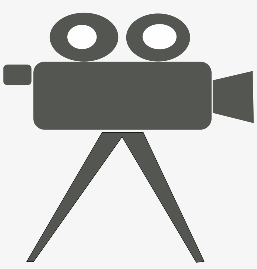 Clip Black And White Stock Movie Camera Clipart Panda Film Camera