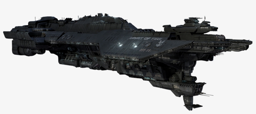Alien Spacecraft Download Transparent Png Image - Unsc Spirit Of Fire, transparent png download