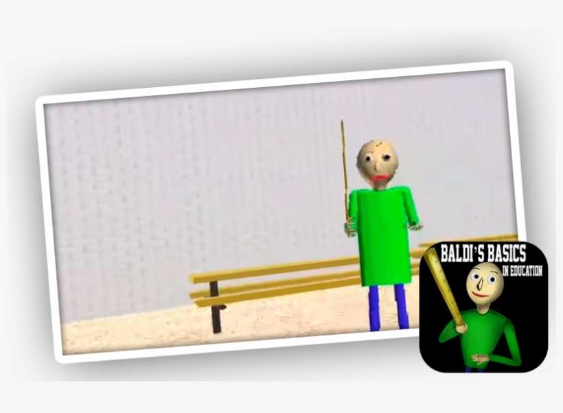 Baldi Funny Puzzle Game - Funny Puzzle Game, transparent png download