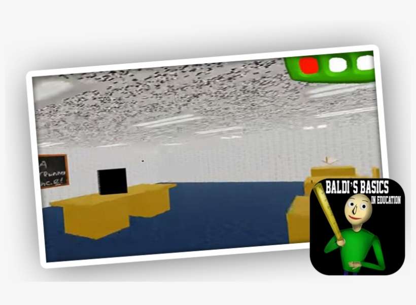 Baldi Funny Puzzle Game - Video Game, transparent png download