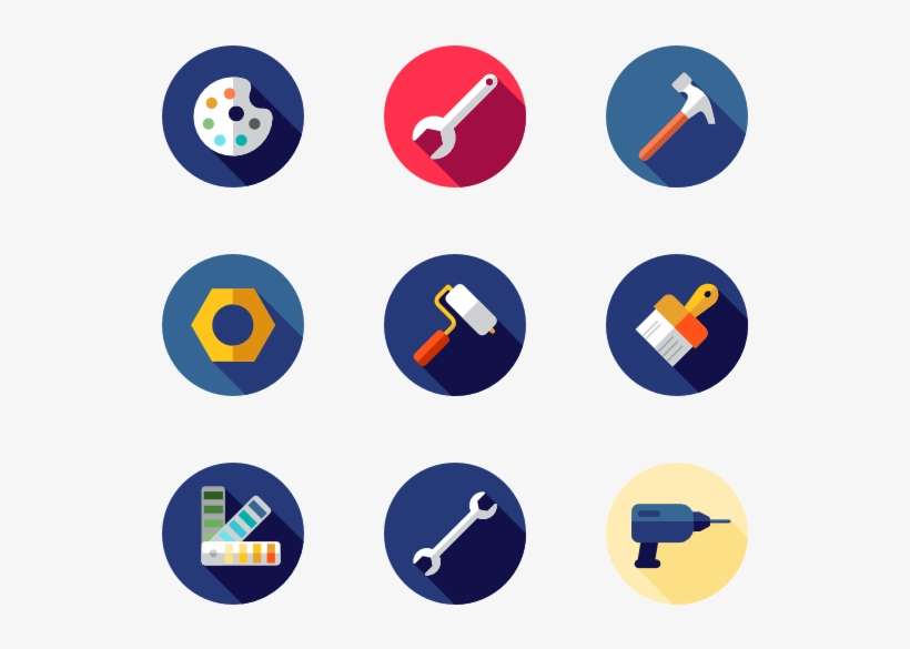Diy Tools - Fitness Icon Vector, transparent png download