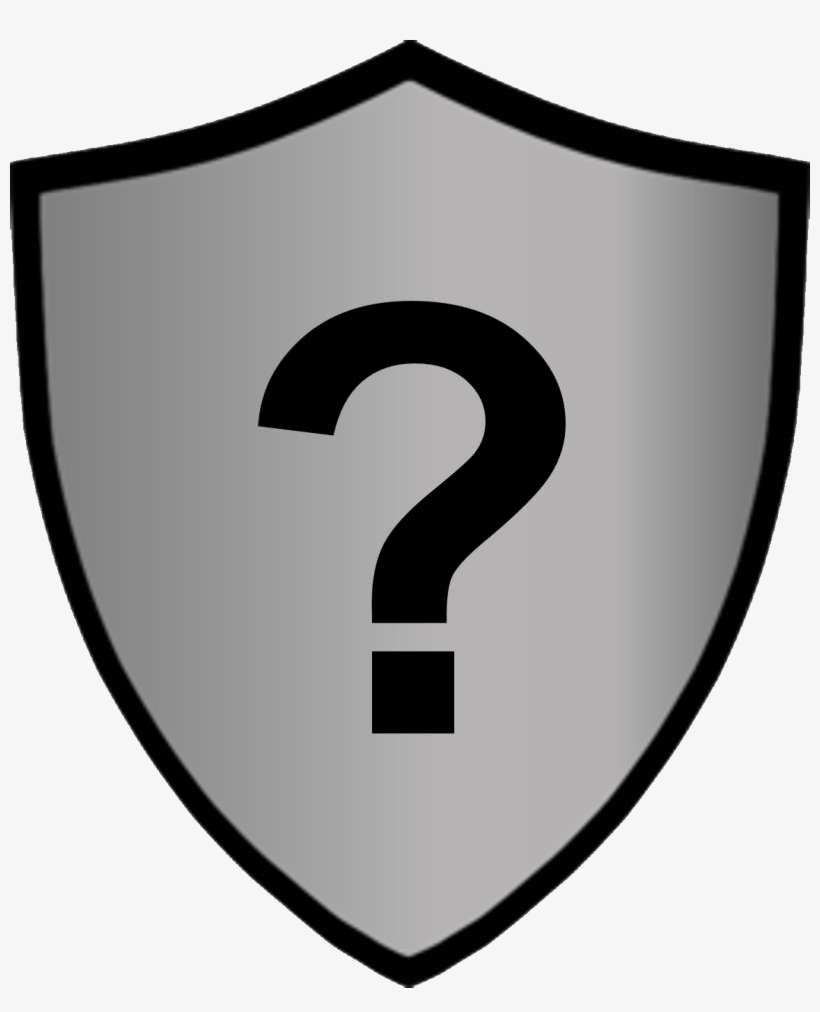 Escudo Vacío - Question Mark Icon, transparent png download