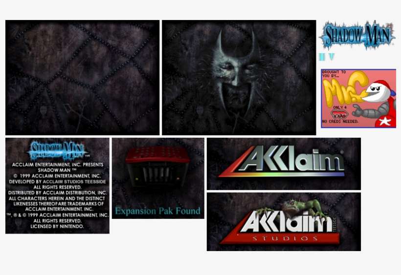 Click For Full Sized Image Menu Background And Logos - Shadow Man, transparent png download