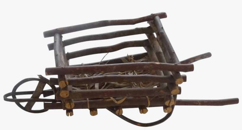 Download - Primitive Wheelbarrow, transparent png download