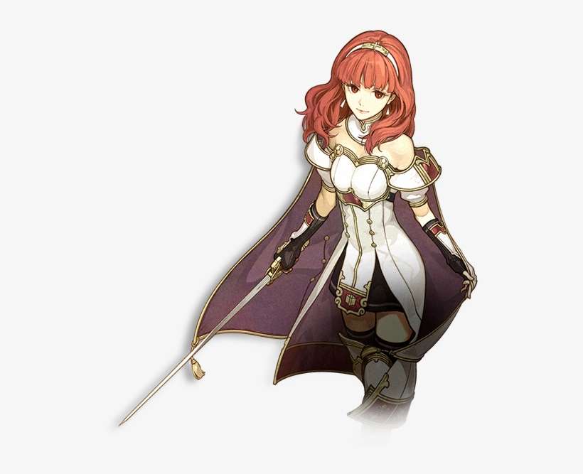 Character - Celica - Fire Emblem Echoes Celica, transparent png download