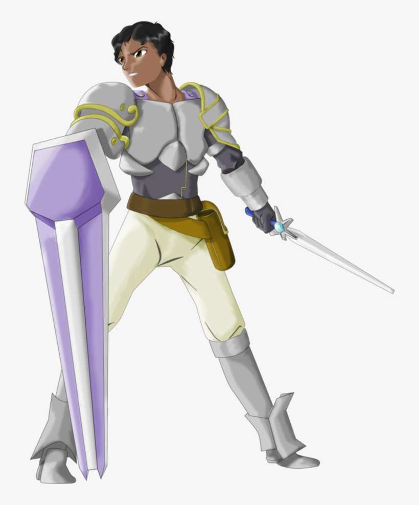 Tagg Depicted As A Fire Emblem-style Knight, By Pikaninja7 - Portable Network Graphics, transparent png download