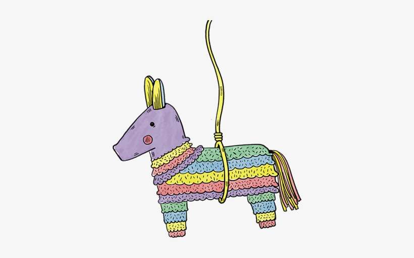 Vinilo Decorativo Piñata Mexicana - Piñata Dibujo, transparent png download