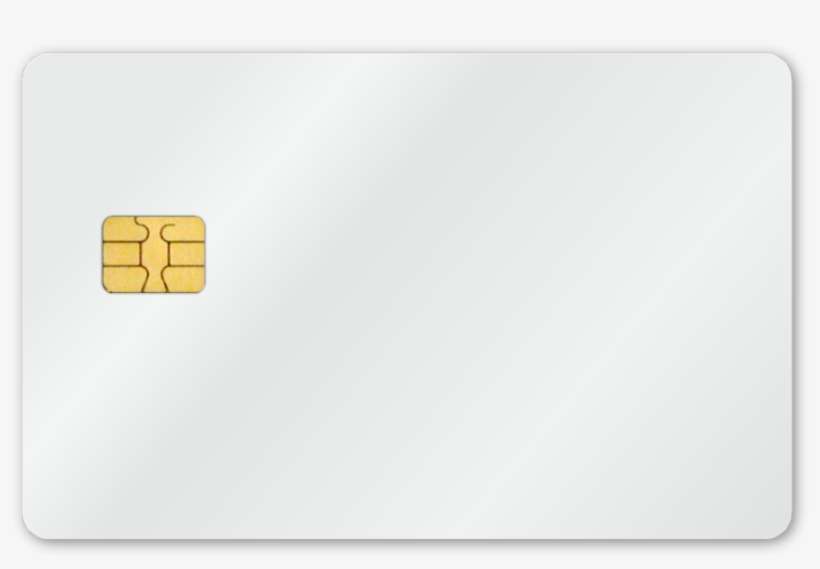 Contact Chip Card Fm24c02 / Blank / Laminated / 0,82 - Dessert, transparent png download