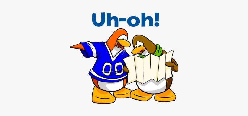Oof - Club Penguin, transparent png download
