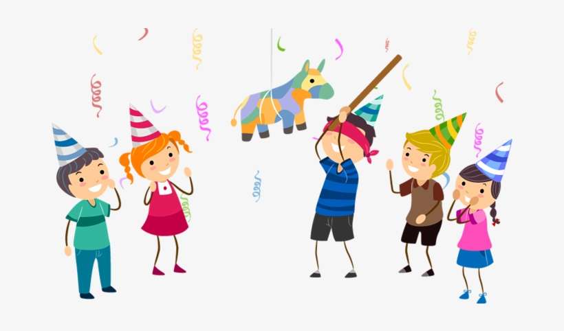 Imagen - Hitting A Pinata, transparent png download