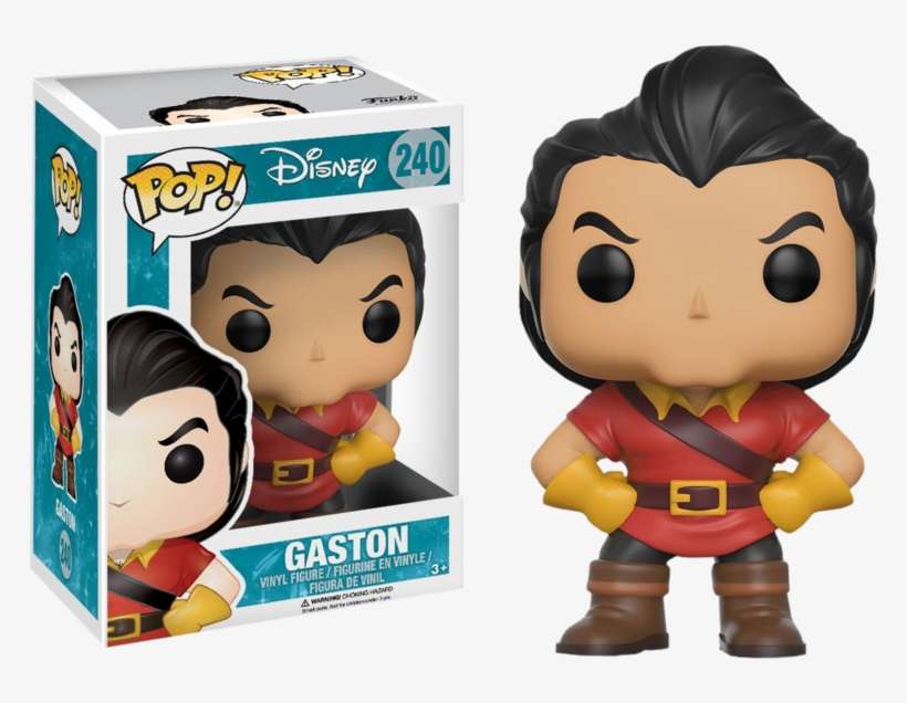 Beauty And The Beast - Beauty And The Beast Gaston Pop! Vinyl Figure, transparent png download