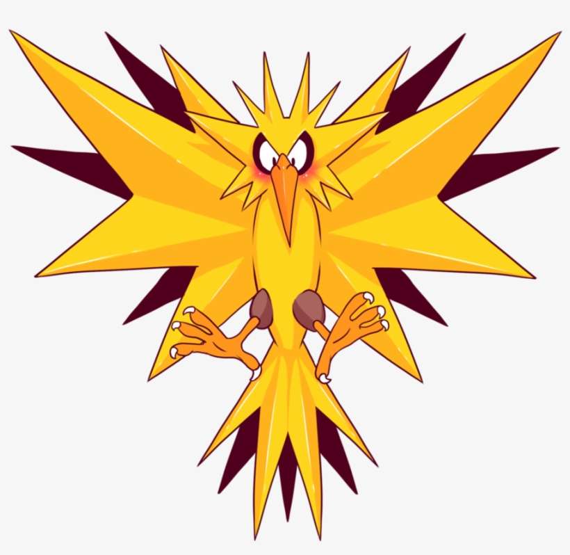 Instinct By Carau On Deviantart - Zapdos Png, transparent png download