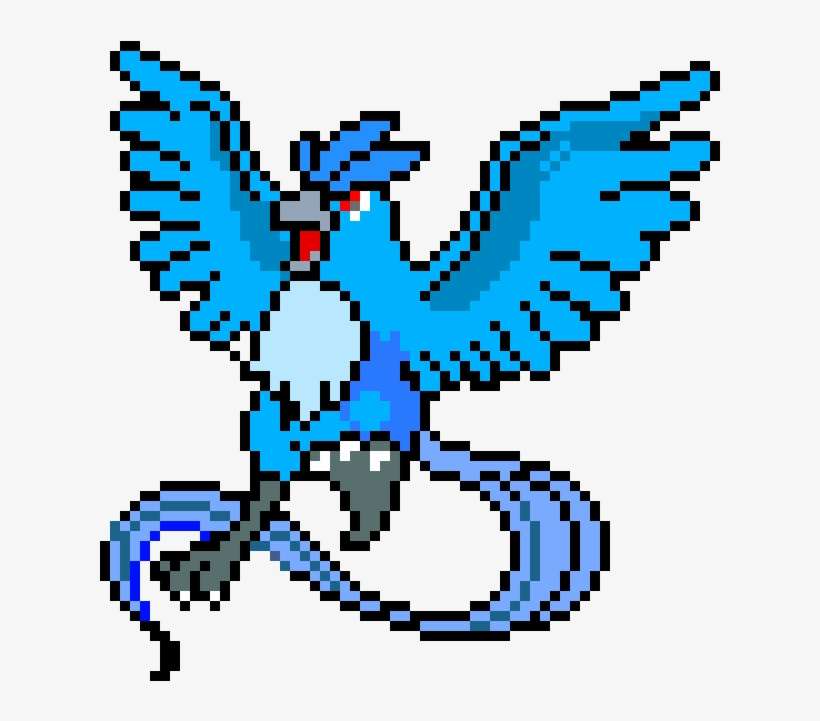 Articuno - Pixel Art, transparent png download