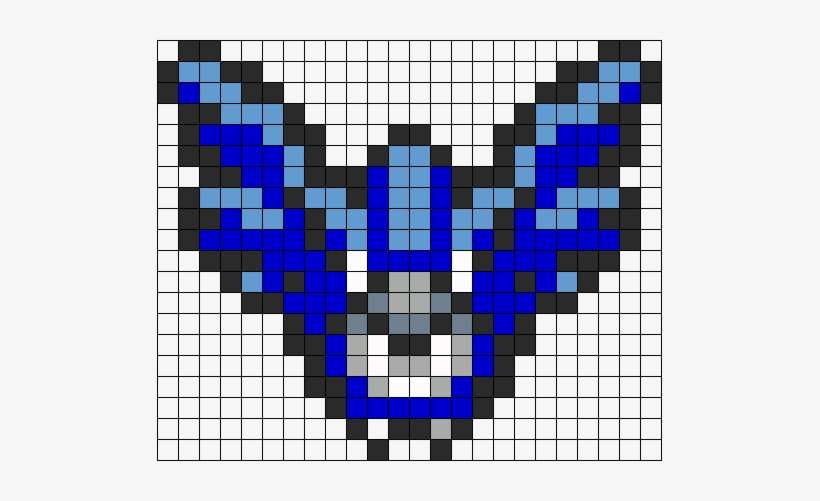 Articuno Overworld Perler Bead Pattern / Bead Sprite - Articuno Perler Bead Pattern, transparent png download