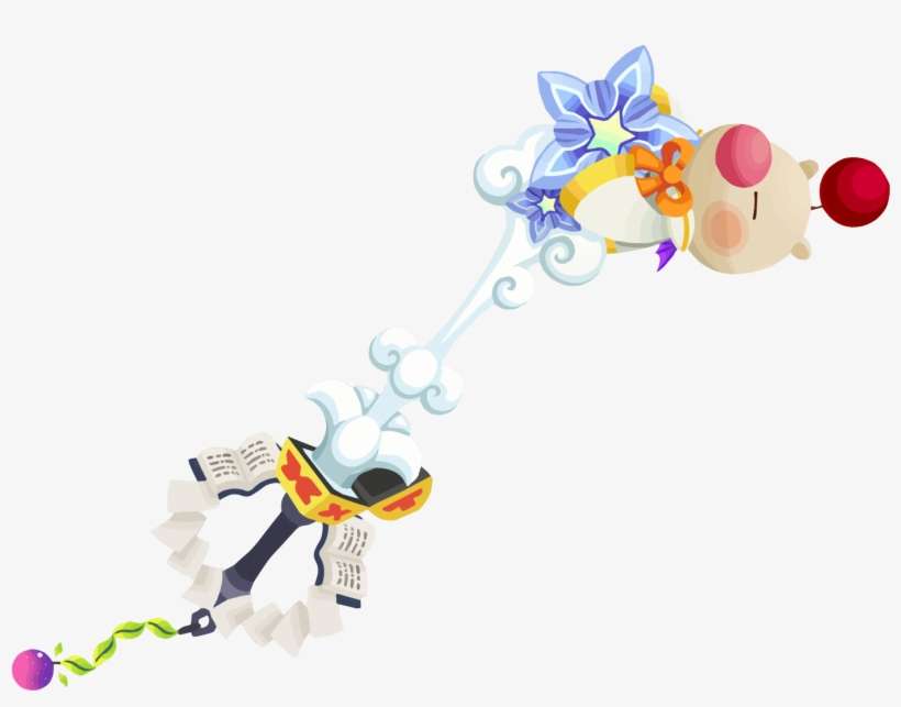 Moogle Of Glory - Kingdom Hearts Moogle Keyblade, transparent png download