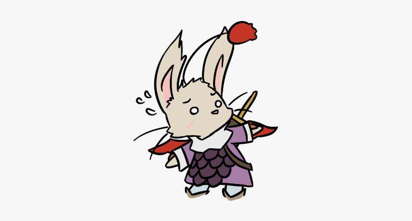Run, Moogle Knight, Run - Cartoon, transparent png download