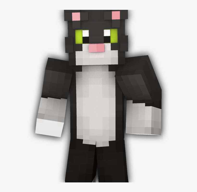 Minecraft Black Skin Render PNG Image Transparent PNG Free Download on SeekPNG