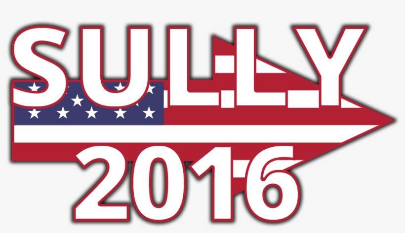On November 8th, Write In Sully For President - Made In Usa, transparent png download