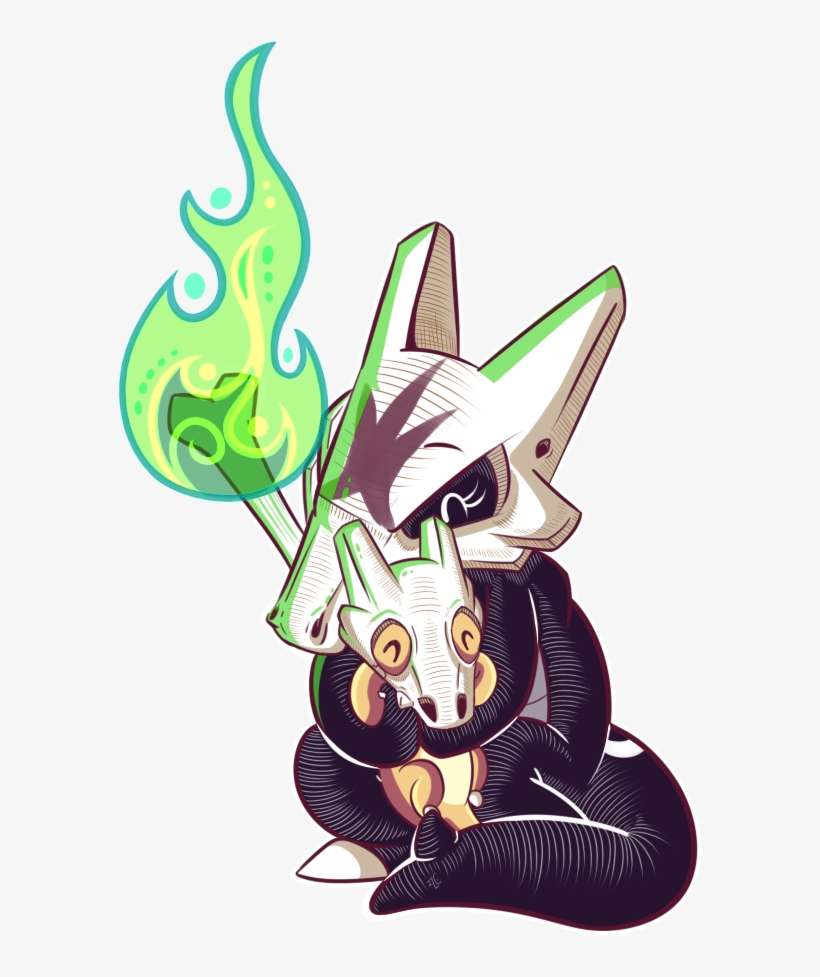 Marowak Alola Y Cubone, transparent png download