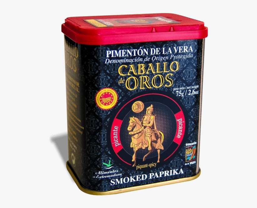 Tins - Pimenton Caballo De Oros, transparent png download
