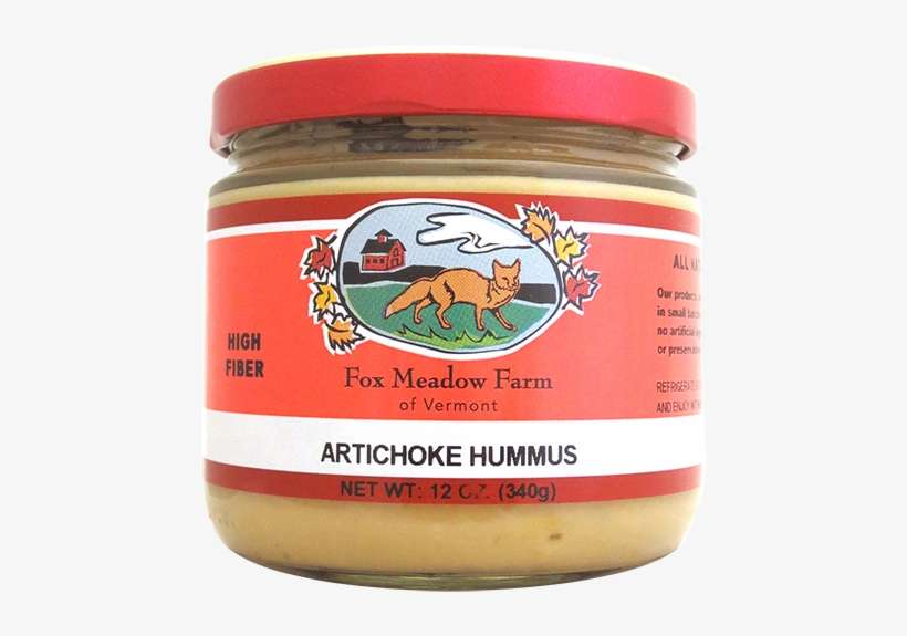 Fox Meadow Artichoke Hummus - Hummus, transparent png download