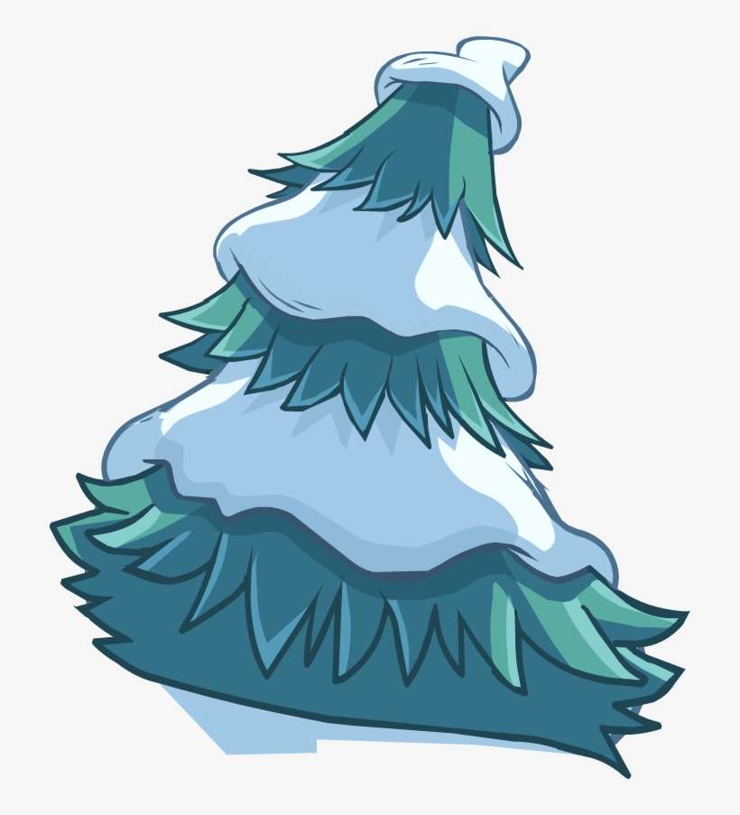 Club Penguin Wiki - Club Penguin Trees, transparent png download