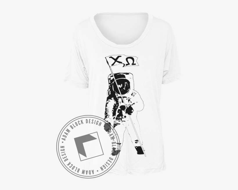 Chi Omega Moon Man Tee - Zeta Fanny Pack, transparent png download