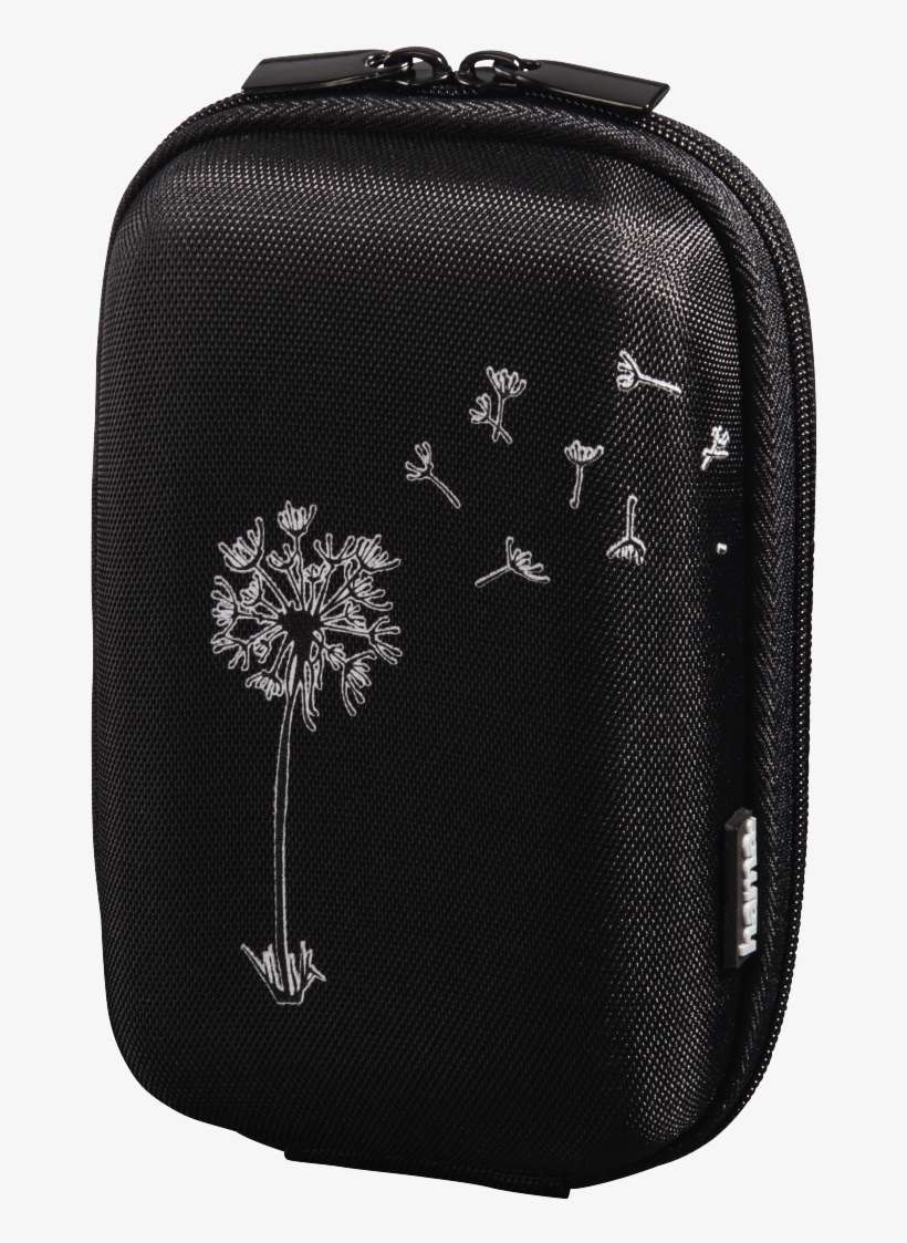 "hardcase Meadow" Camera Bag, 80 M, Black - Hama Kameratasche Hardcase Meadow, 80 J, Schwarz, transparent png download
