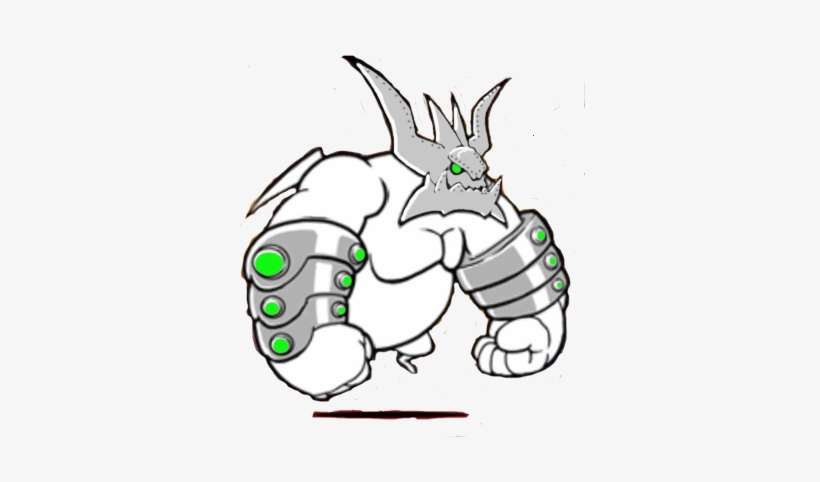 Metal Bun Bun - Battle Cats Transparent Bun Bun, transparent png download