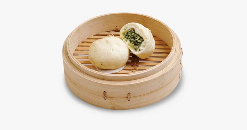 Vegetable & Pork Bun 菜肉包 - Steamed Stuffed Buns Png, transparent png download