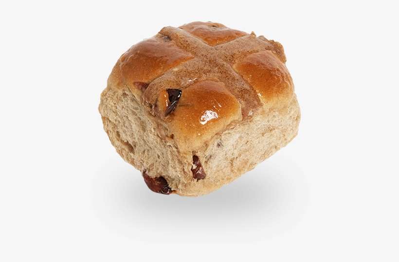 Cranberry Orange Hot Cross Bun - Hot Cross Buns Png, transparent png download