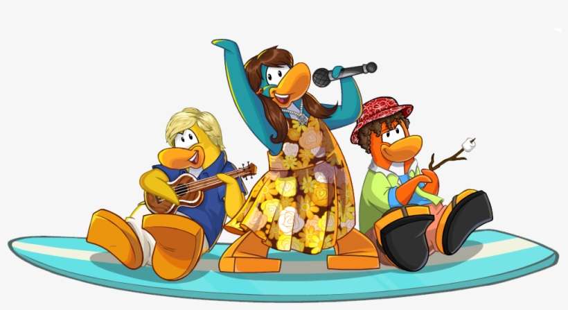 Teen Beach Club Penguin Png, transparent png download