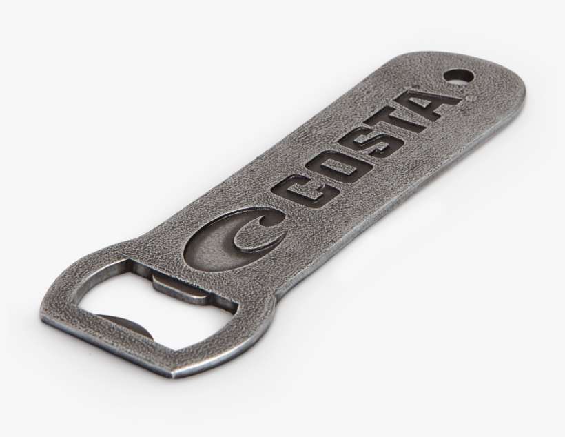 Costa Del Mar Costa Pocket Bottle Opener, Angle - Costa Del Mar Pocket Bottle Opener - Stainless Steel, transparent png download