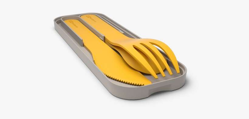 Mb Pocket Color - Monbento Mb Pocket Colour Cutlery Set, transparent png download