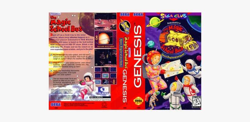 Magic School Bus Mega Drive Png Image Transparent Png Free
